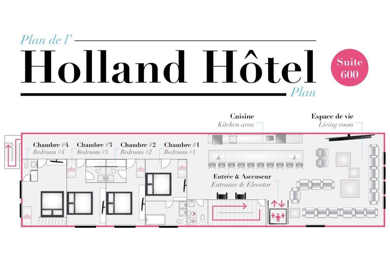 The Executive Loft At The Holland Hotel 蒙特利尔 客房 照片